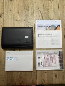 16-22 HYUNDAI IONIQ ELECTRIC OWNERS HANDBOOK MANUAL + NAV & WALLET 2020 REF16518 - Picture 1 of 23