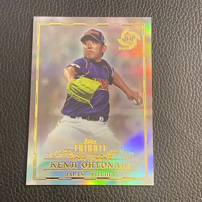 2013 Topps Tribute WBC KENJI OHTONARI Refractor #32 World Baseball Classic - Image 1 of 4