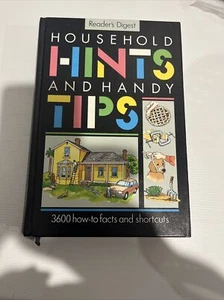 Household Hints and Handy Tips by Reader's Digest (1990) HC 3600 How-To's - Picture 1 of 5
