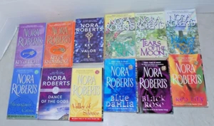 Lot (12) NORA ROBERTS PB 4 COMPLETE TRILOGY SETS Key, Garden, Circle, Gallaghers - Bild 1 von 4
