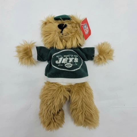 Official Licensed NFL New York Jets 9" Teddy Bear Plush Toy Good Stuff Cover
