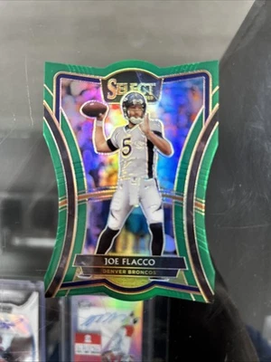 2019 Panini Select Football #162 Joe Flacco Green Die-Cut SSP #3/5 🔥  - Image 1 of 3
