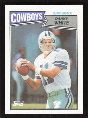 Danny White 1987 Topps #261 Dallas Cowboys Football Card EX-MINT - Image 1 of 2