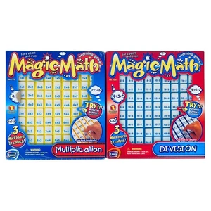 NEW Magic Math Learning Game: Division & Multiplication Home School Lanard 1999 - Picture 1 of 6