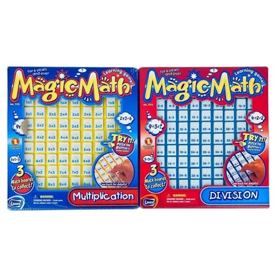 NEW Magic Math Learning Game: Division & Multiplication Home School Lanard 1999 - Image 1 of 4