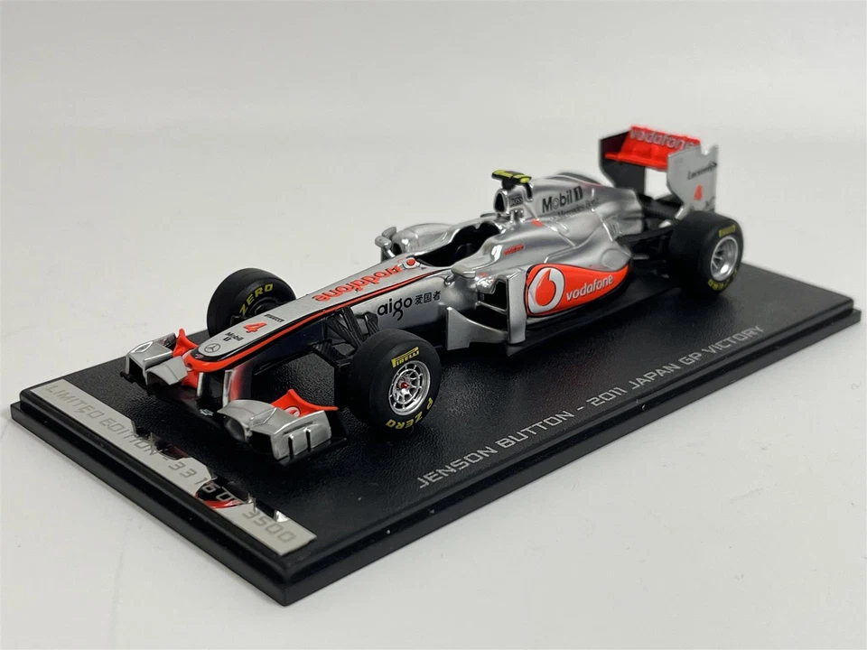 Spark 1/43 Scale V07MC1-43JB McLaren Mercedes Vodafone 1st Japan GP 2011 Button
