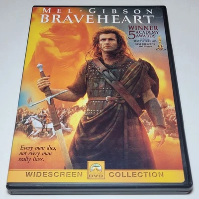 Braveheart (DVD 1995) Mel Gibson Sophie Marceau Free 1-Day Shipping - Image 1 of 4