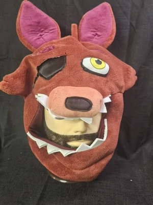 Five Nights Freddys FOXY Fox con máscara parche en los ojos disfraz para adultos pieza para la cabeza facial  Foto 1 de 4