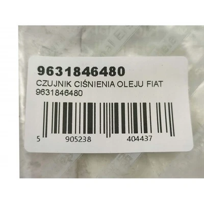 Sonda Pressione D'Olio Per Fiat Fiorino Qubo Scudo Ulysse Ducato Lancia Phedra - Image 1 of 3