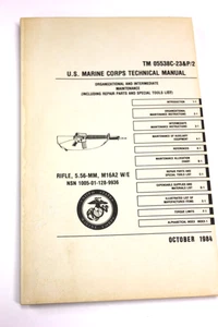 Manuale USMC Tech M16a2, TM 05538c- 23&P2. ottobre 1984 - Foto 1 di 1