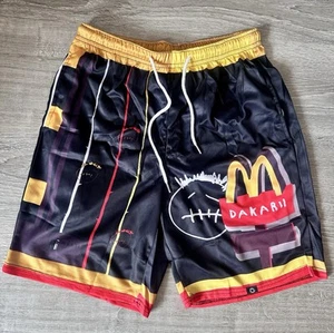 🌵🍔 CACTUS JACK / Travis Scott McDonald’s Mesh Shorts • Größe L • Neu mit Etikett - Bild 1 von 4