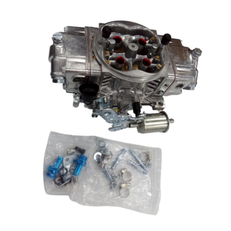 Carburador mecánico doble bomba 4 barriles 850CFM BR-67201 Performance Race Foto 1 de 4