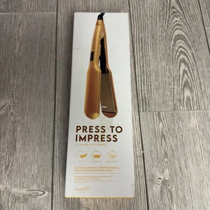 Hair Straightener 3 Inch Professional Ceramic Flat Iron Danielle Creations - Picture 1 of 4