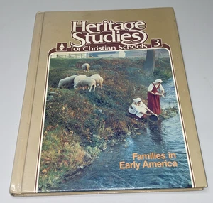 BJU Press Heritage Studies Grade 3 Student Textbook 1982 Edition Hardcover - Picture 1 of 10