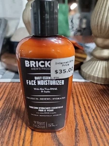 Brickell Men’s Products Daily Essential Face Moisturizer 4 Oz. Natural - Picture 1 of 2