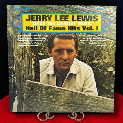 Vintage Jerry Lee Lewis Sings Country Music Hall of Fame Hits V1 Record LP NM - Image 1 of 4