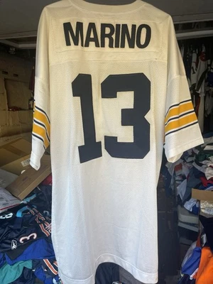 #13 Dan Marino 1979-1982 University of Pttsburgh Home Adidas Jersey SZ 54 - Image 1 of 4