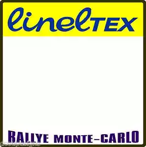LinelTEX RALLYE TÜRABZEICHEN - RENNNUMMER GRAFIK - Bild 1 von 2