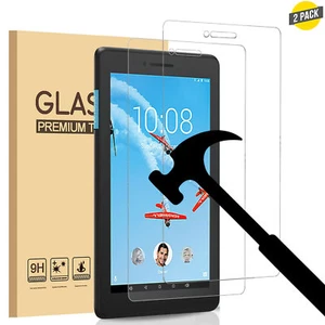 2PCS Premium Tempered Screen Protector Film For Lenovo Tab E8 8" Tablet TB-8304F - Picture 1 of 3