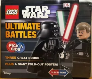 Lego Star Wars Ultimate Battles Slipsider / Slipcase - 3 books and poster SEALED - Picture 1 of 9