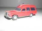 Wiking 607 Mercedes Ambulance Fire Service Red    Imported 1975 Ho1 87
