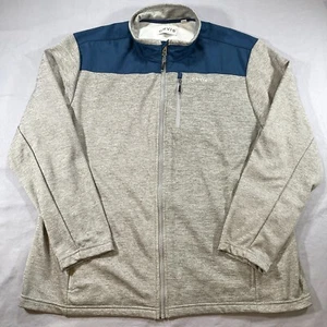 Orvis Full Zip Jacket Mens 2XL Dress Navy Outdoor Fleece NEW - Picture 1 of 9