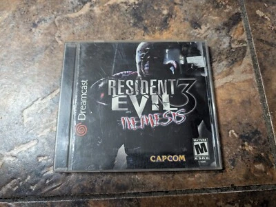 Resident Evil 3 Nemesis (Dreamcast, 1999) COMPLETE + TESTED & FUNCTIONAL - Image 1 of 4