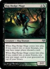 Hag Hedge-Mage - Foil Eventide 1x - Near Mint, English MTG Magic