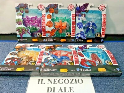 HASBRO-TRANSFORMERS ROBOTS IN DISGUISE RID-MINICON 6MODELLI DIVERSI A SCELTA-PZ1 - Immagine 1 di 2