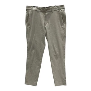 Lululemon Commission Slim Fit Pants Ventlight Mens 34x31 Beige LM5AF5S Golf - Picture 1 of 9