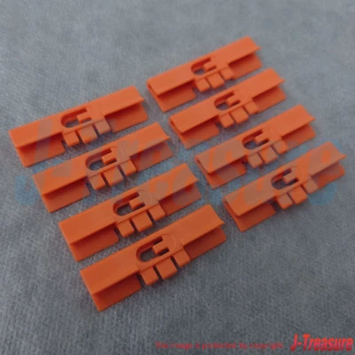 HONDA CIVIC CR-X DEL SOL INTEGRA Genuine Front Windshield Side Molding Clip 8set - Image 1 of 4