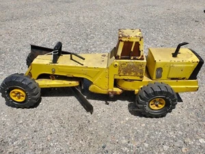 Vintage Tonka Turbo Diesel Double Blade Road Grader - Picture 1 of 7
