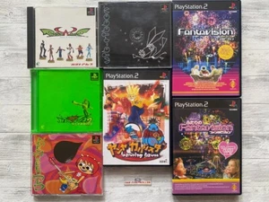 SONY PS 1 2 Bust A Move & Um Jammer & vib-ribbon & Yanya Kabazista & Fantavision - Picture 1 of 16