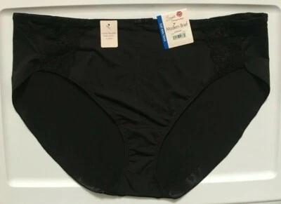 Mujeres Sexy Negro No Show Moderno Calzoncillos Bragas Talla XS Antideslizantes Agarres para Piernas Encaje Foto 1 de 4