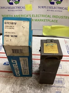 ERICO CADWELD GTC181V MOLD 2 CONC RUN & TAP 3/4 CU CL #90 CART ED4U 3295 - Picture 1 of 6