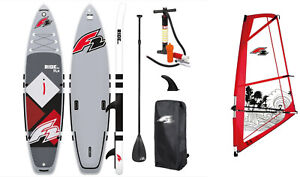 F2 Ride WS 10,5 Stand Up Paddle Board 2w1 Windsurfing SUP Zestaw 5m2 Zestaw żaglowy 2023