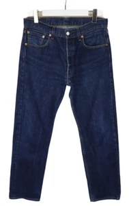 LEVI'S 501 Jeans Men's W32/L32 Straight Fit Button Fly Faded Whiskers - Picture 1 of 10