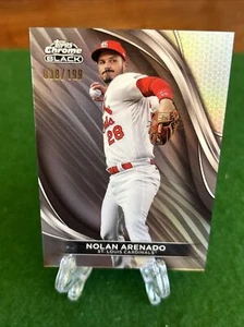 2024 Topps Chrome Black Refractor Nolan Arenado Cardinals #'d /199 - Picture 1 of 2