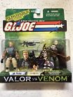 GI Joe Valor Vs Venom Duke & Venomous Maximus Action Figure Set NEW 2004