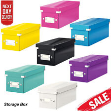 CD Storage Box, Click and Store Range Free and Fast Postage Choose Color