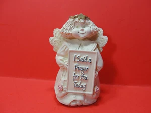 Cold Cast Angel Cherub by Abbey Press "I Said A Prayer For You Today” Figurine - Picture 1 of 5