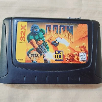 Sega Genesis 32X - Doom - Image 1 of 3