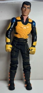 ACTION MAN : VINTAGE HASBRO 1998 BLACK HAIR MOTO NINJA FIGURE - Picture 1 of 3