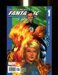 ULTIMATE FANTASTIC FOUR 1 (9.6) MARVEL (b015) - Picture 1 of 2