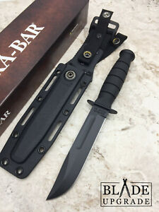 Ka-bar Short Plain Edge Kydex Carbon Steel Oval Kraton G Fixed Blade Knife 1258