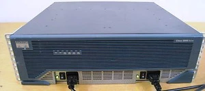 CISCO 3845 Intergrated Router IOS 15.1 1GBD/256MBF w/ DUAL PwrSPLY AIM-VPN-SSL-3 - Picture 1 of 1