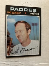 1971 Rod Gasper San Diego Padres Topps Baseball Card #383