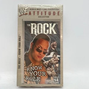 WWF The Rock Know Your Role Attitude Collection SEALED MINT NEVER OPENED - Picture 1 of 3