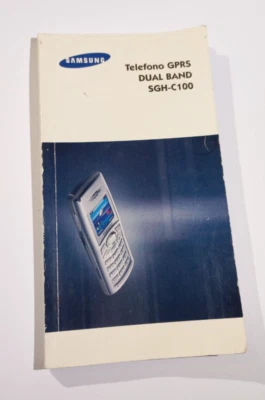 Libretto istruzioni cellulare Samsung SGH-C100 - 153 pagine in italiano - Immagine 1 di 4