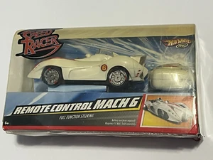 Hot Wheels Speed Racer Mach 6 Remote Control Car (2008) (CAR IS 5 INCHES LONG) - Picture 1 of 7